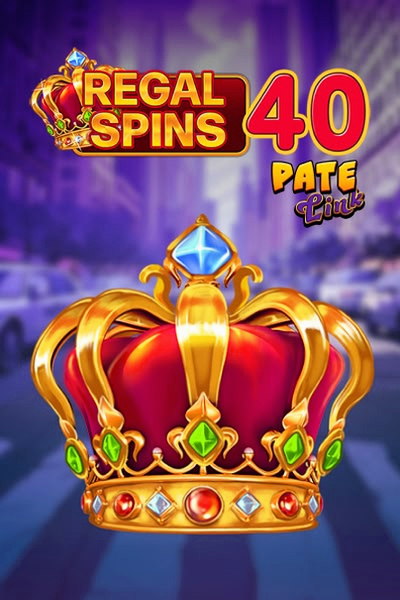 Obal automatu Regal Spins 40 Pate Link v lobby Kingmaker Casino
