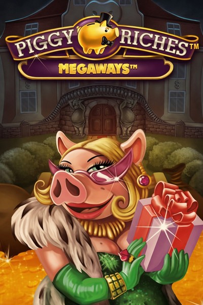 Obal automatu Piggy Riches Megaways v lobby Kingmaker Casino