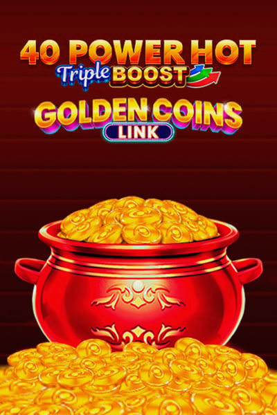 Obálka slotu 40 Power Hot Triple Boost Golden Coins Link v lobby Betwest Casino
